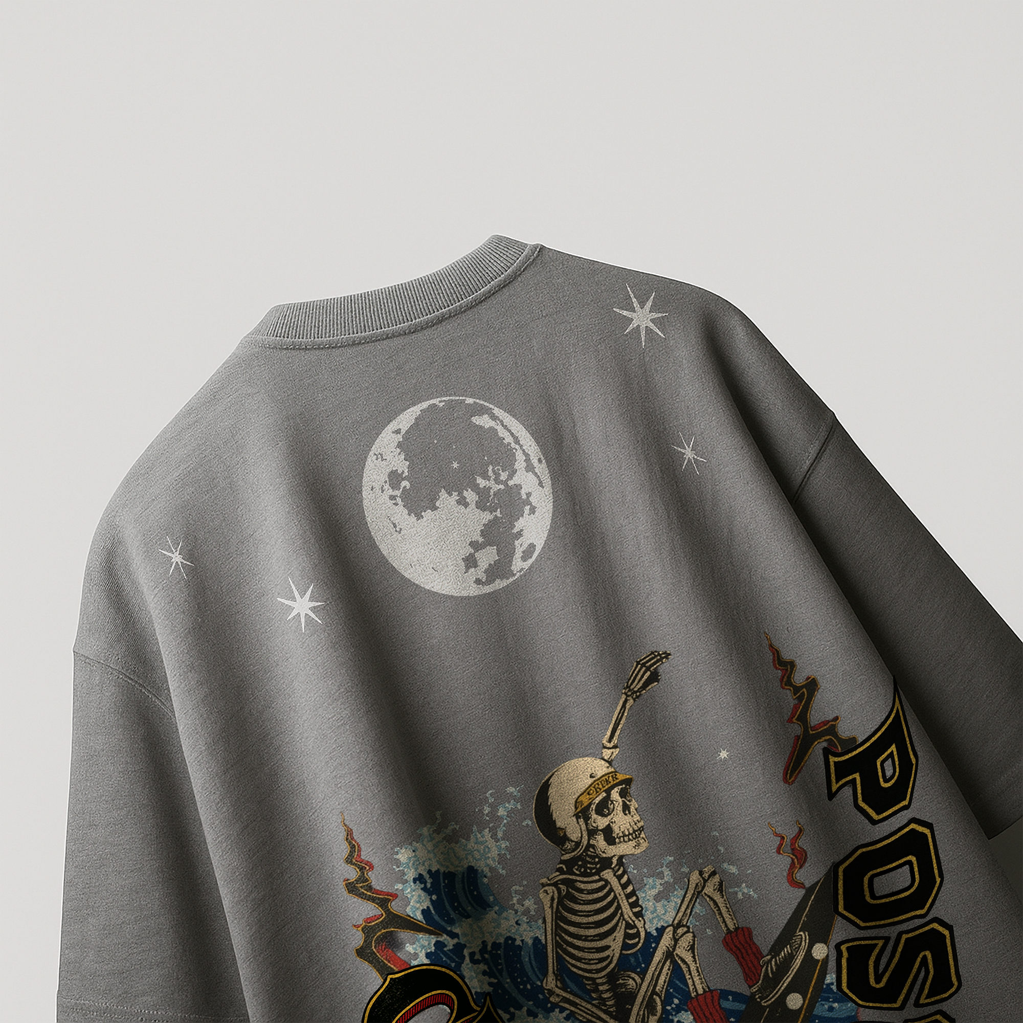 MIDNIGHT SKULL SURFER T-SHIRT