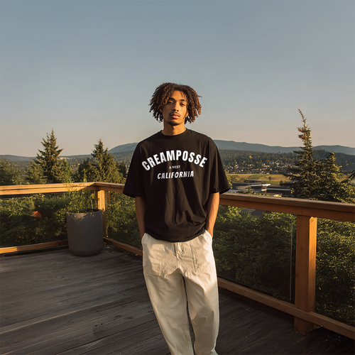 BLACK DELTA T-SHIRT