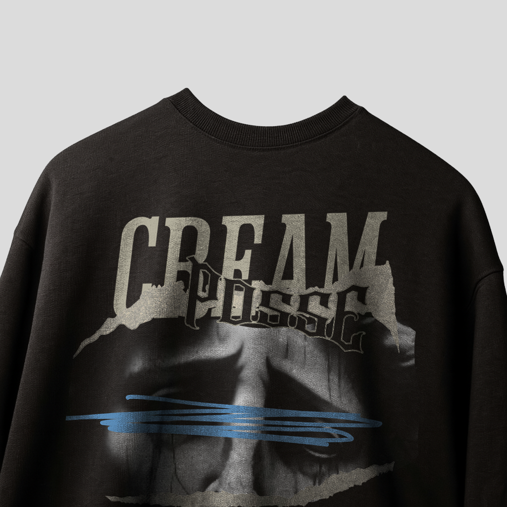 BLACK PHANTOM BLUR T-SHIRT